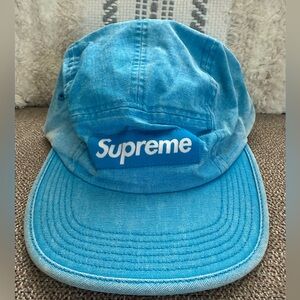 Supreme Blue Denim Hat